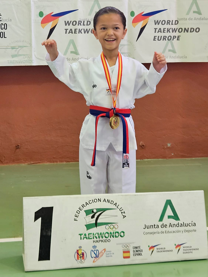 Oro para Naia Rem&iacute;rez en la Copa de Espa&ntilde;a de Parapoomsae